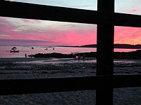 Kettle Cove sunset from bridge