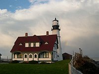 Portland Headlight Rainbow
